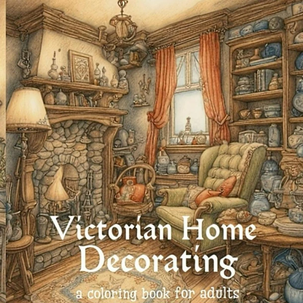 Victorian home decorating – Liana J.F. Romeijn – boek cover