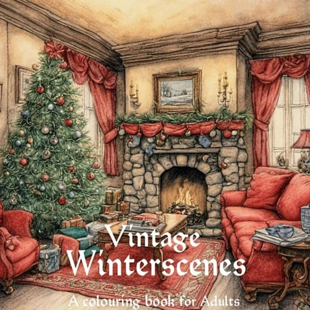 Vintage Winterscenes – Liana J.F. Romeijn – boek cover