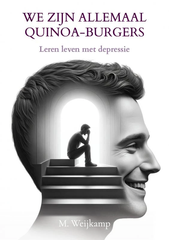We Zijn Allemaal Quinoa-Burgers – Mark Weijkamp – boek cover