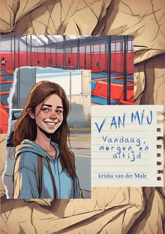 Van mij ā Krisha Van der Male ā boek cover