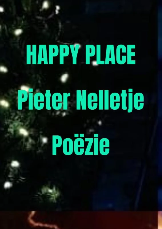 HAPPY PLACE – Pieter Nelletje – boek cover