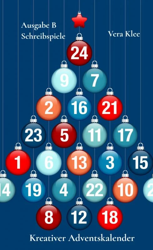 Kreativer Adventskalender – Vera Klee – boek cover