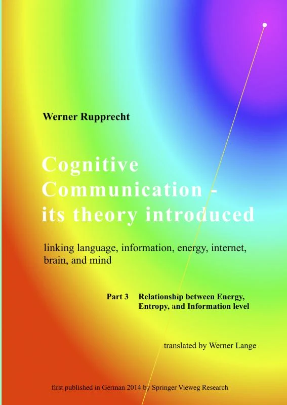 Cognitive Communication - its theory introduced – Werner Rupprecht – boek cover