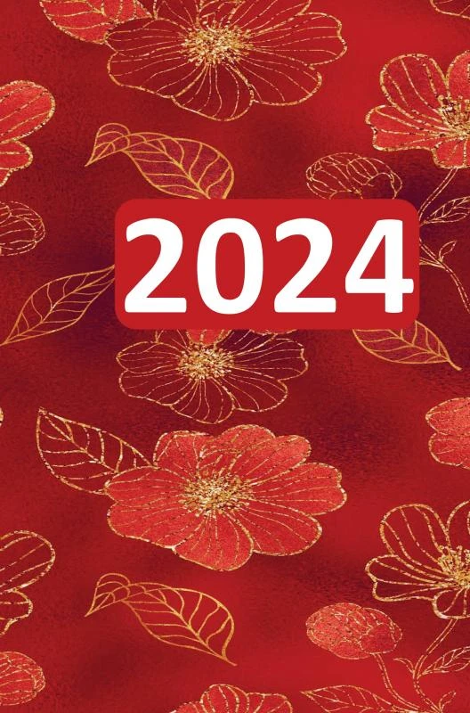 Monatsplaner 2024 mit Datum – Josephina Dorfmann – boek cover