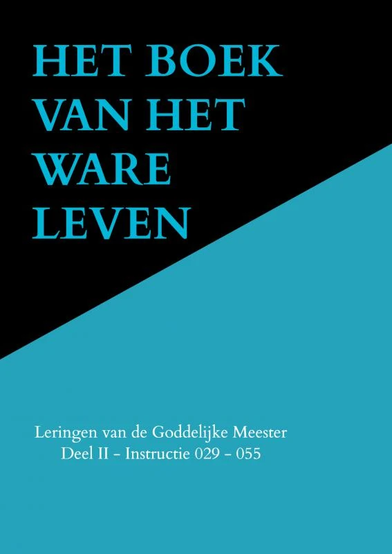 HET BOEK VAN HET WARE LEVEN – Anna Maria Hosta – boek cover