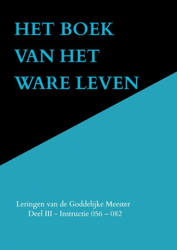 HET BOEK VAN HET WARE LEVEN – Anna Maria Hosta – boek cover