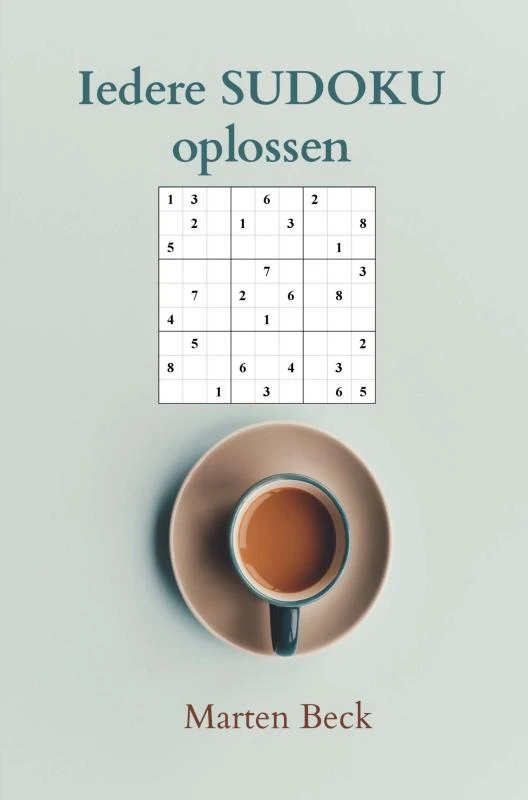 Iedere SUDOKU oplossen – Marten Beck – boek cover