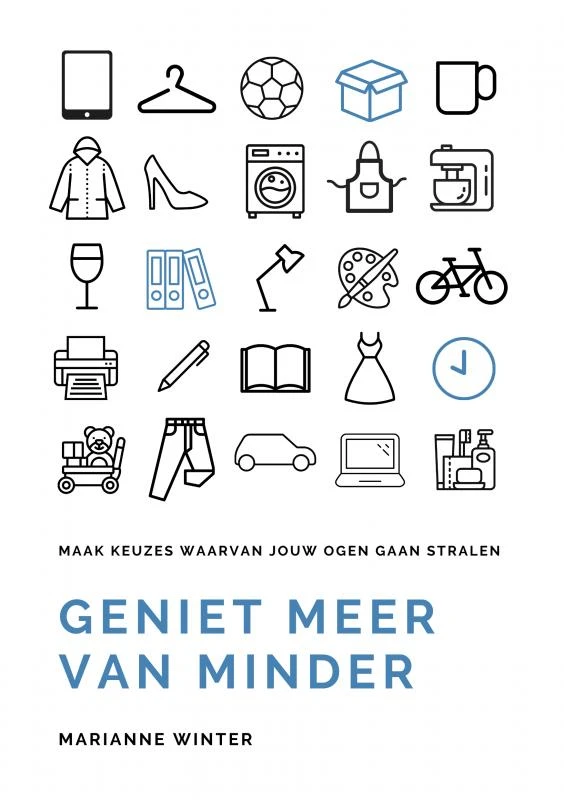Geniet meer van minder – Marianne Winter – boek cover