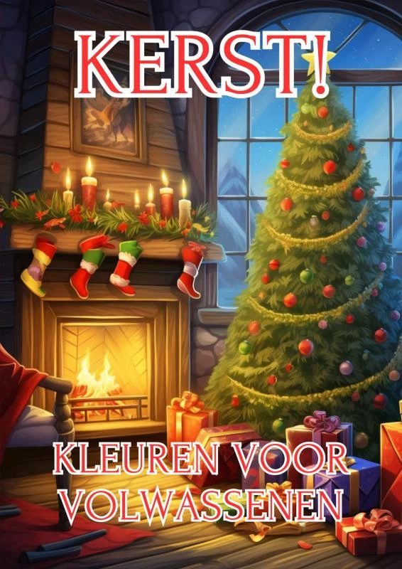 Kleuren voor Volwassenen - Kerst! – Kleurboeken Voor Volwassenen – boek cover