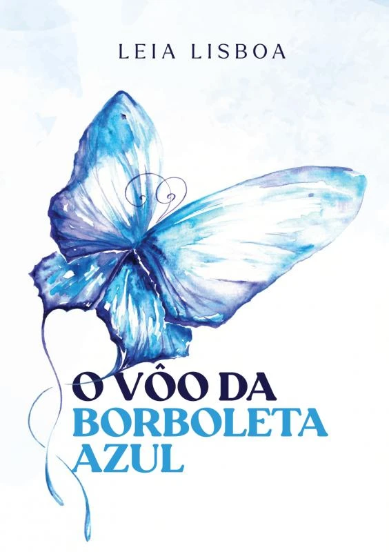 O vôo da borboleta azul – Leia Lisboa – boek cover