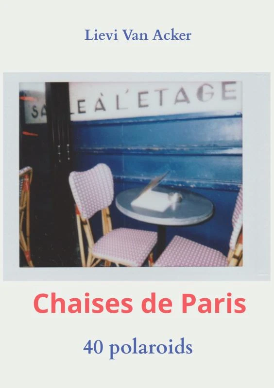 Chaises de Paris – Lievi Van Acker – boek cover
