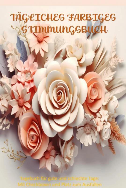 TÄGLICHES FARBIGES STIMMUNGSBUCH: 90-Tage-Stimmungstracker-Journal – Sabrina J – boek cover