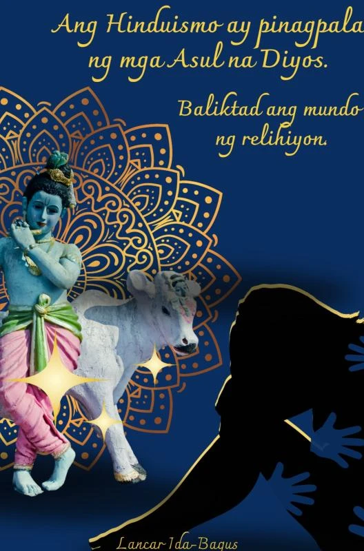 Ang Hinduismo ay pinagpala ng mga Asul na Diyos – Lancar Ida-Bagus – boek cover