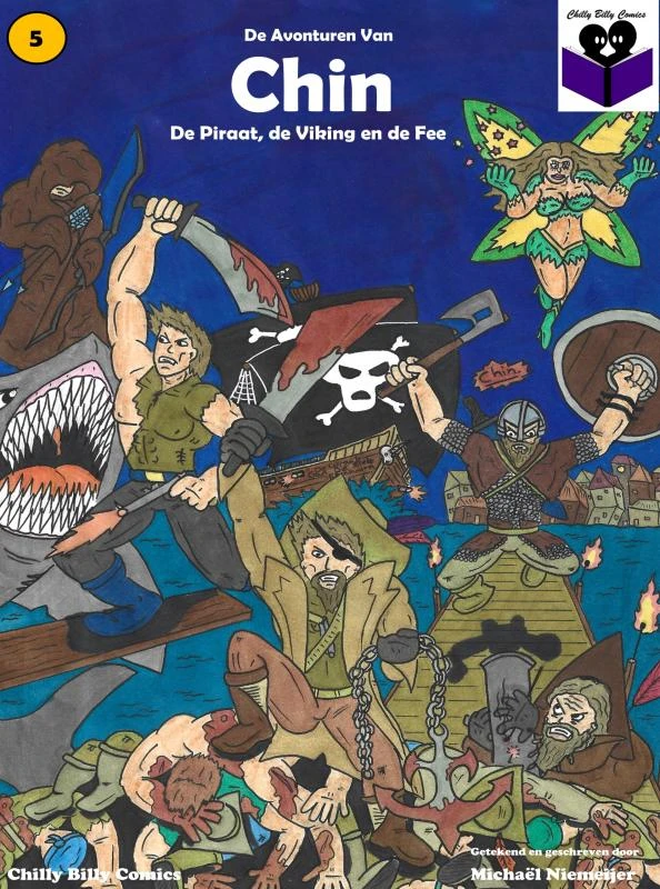 De Avonturen van Chin – Michaël Niemeijer – boek cover