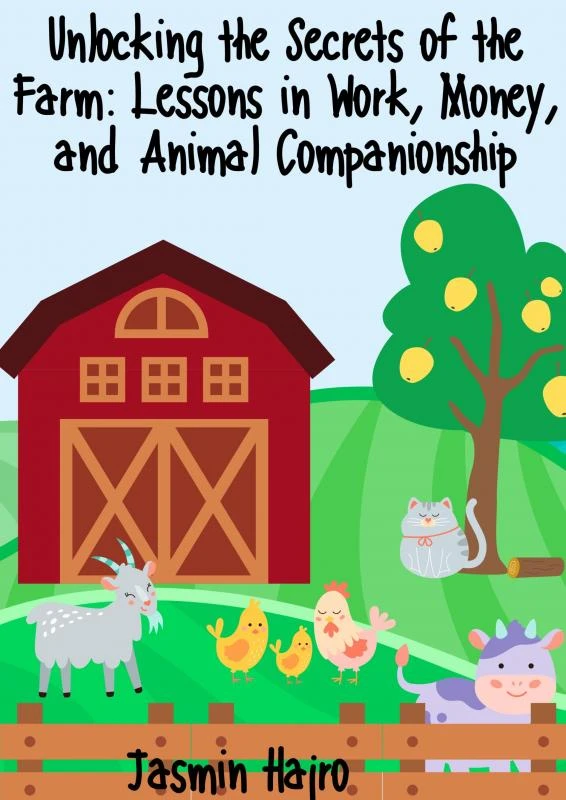 Unlocking the Secrets of the Farm: Lessons in Work, Money, and Animal Companionship – Jasmin Hajro – boek cover