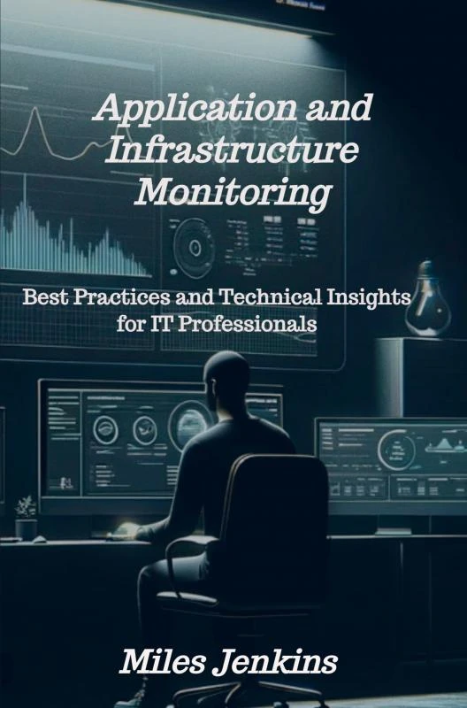 Application and Infrastructure Monitoring – Miles Jenkins – boek cover