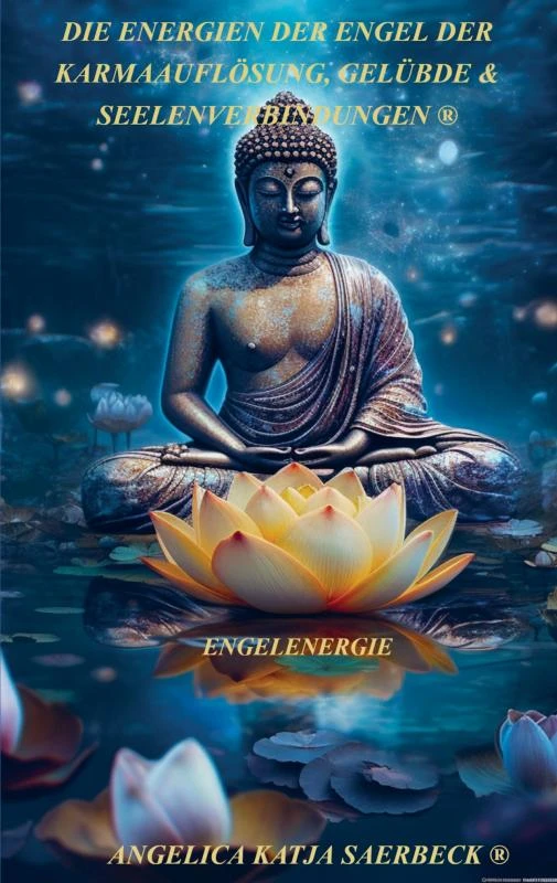 Die Energien der Engel der Karmaauflösung, Gelübde & Seelenverbindungen ® – Angelica Katja Saerbeck ® – boek cover