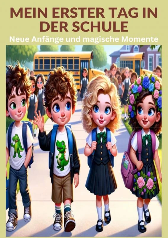 Mein erster Tag in der Schule( Ideales Geschenk zur Einschulung) – Tizi Lausmann – boek cover