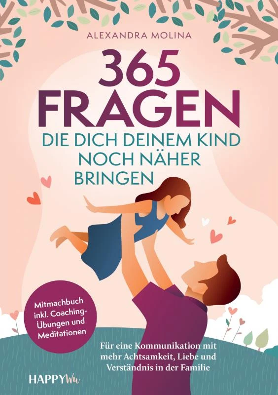 365 Fragen, die dich deinem Kind noch näher bringen – Alexandra Molina – boek cover