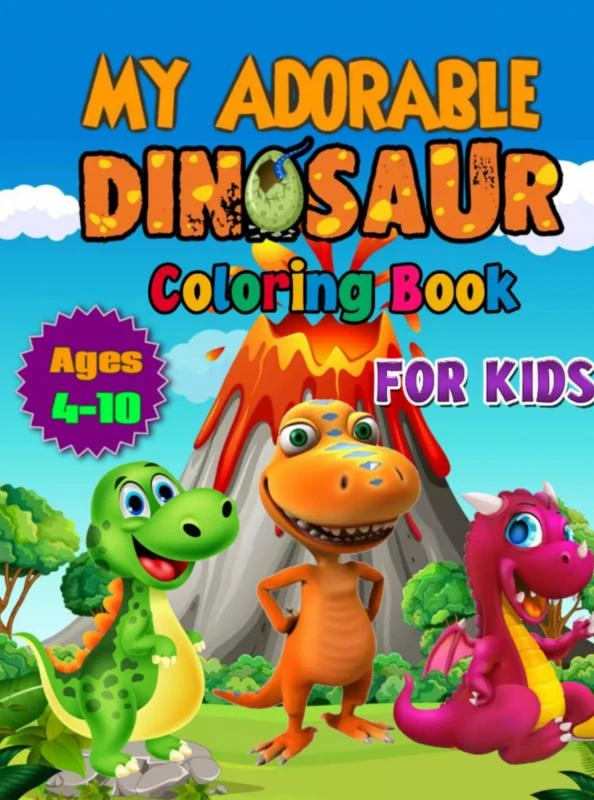 My Adorable dinosaur – Adrian C. Perez – boek cover