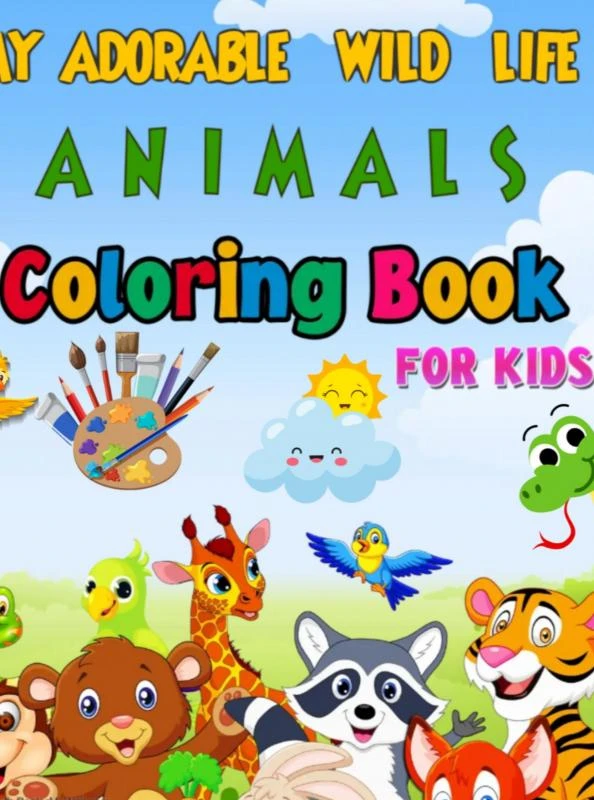 MY Adorable Wildlife Animals – Adrian C. Perez – boek cover