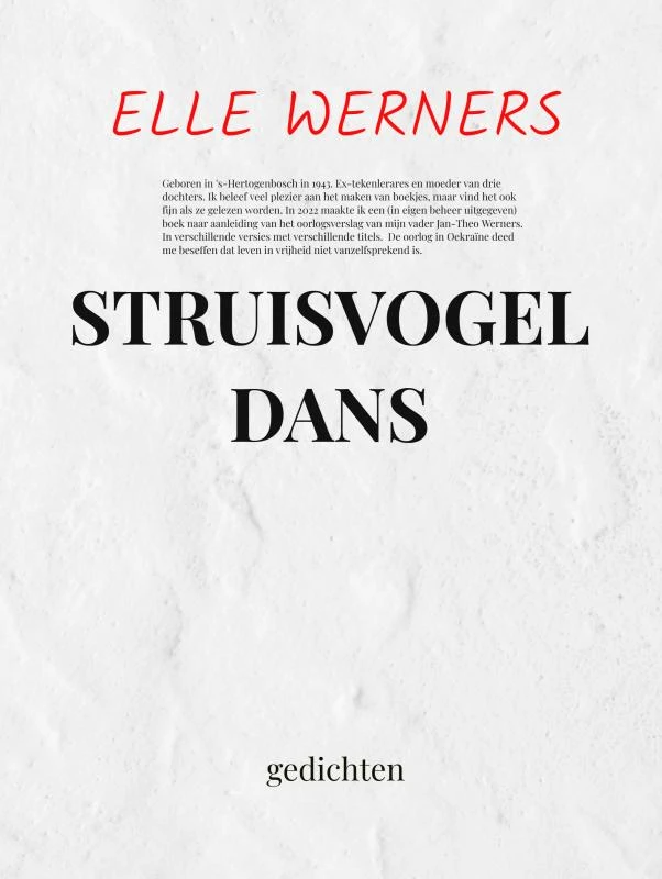 STRUISVOGELDANS – Elle Werners – boek cover