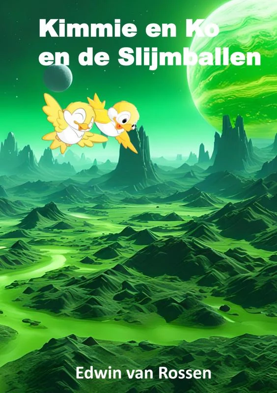 Kimmie en Ko en de Slijmballen – Edwin Van Rossen – boek cover