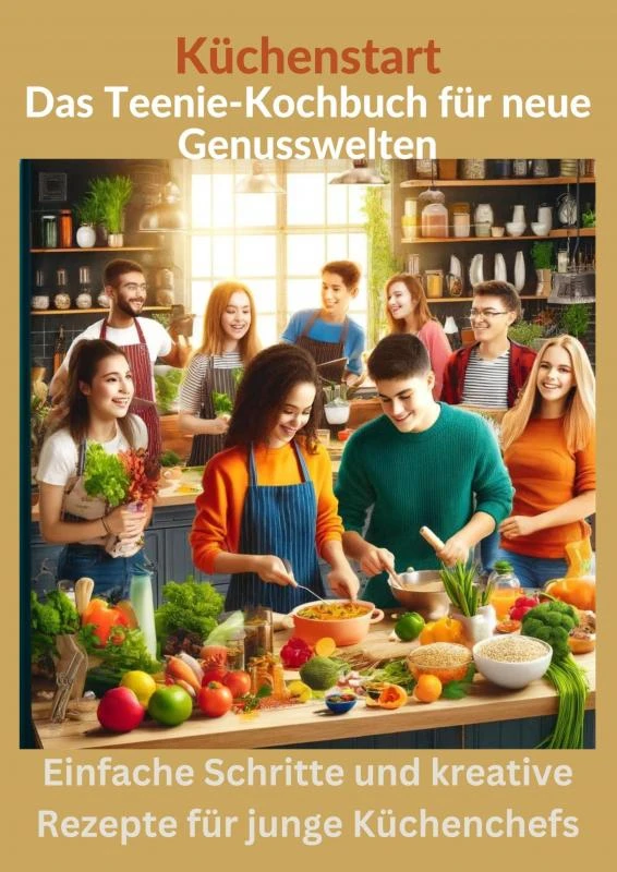 Küchenstart: Das Teenie-Kochbuch für neue Genusswelten: über150 leckere Rezepte für Jugendliche und Anfänger – Tizi Lausmann – boek cover