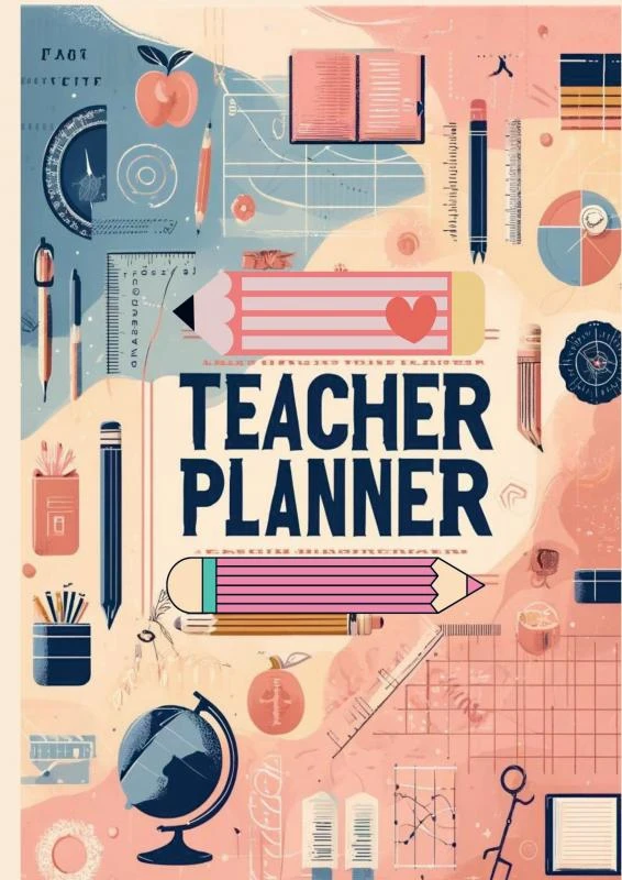 Lehrer Planer: Teacher Planner – Nina Krause – boek cover