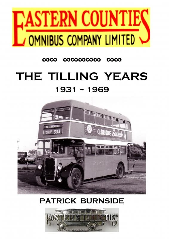Eastern Counties Omnibus Company Ltd – Patrick Burnside – boek cover
