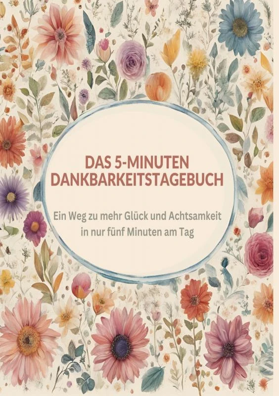 Das 5-Minuten Dankbarkeitstagebuch – Mara Winter – boek cover