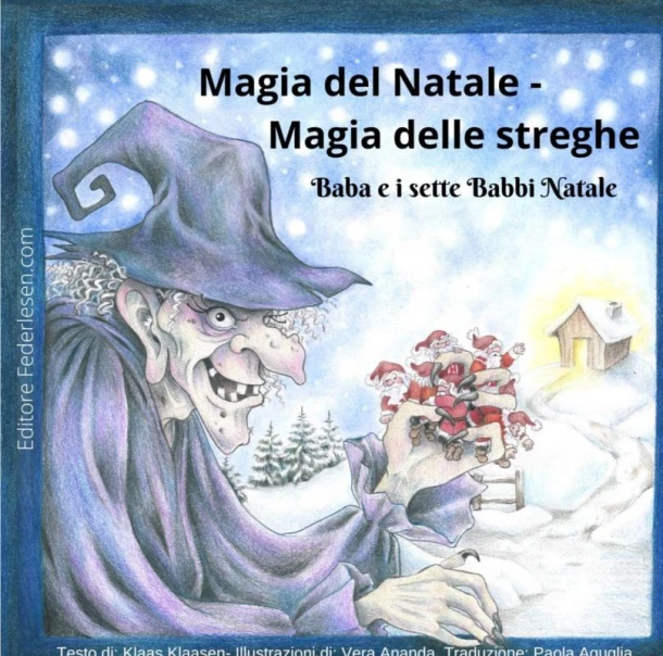 Magia del Natale - Magia delle streghe – Klaas Klaasen Vera Ananda – boek cover