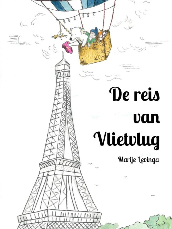 De reis van Vlietvlug – Marije Levinga – boek cover