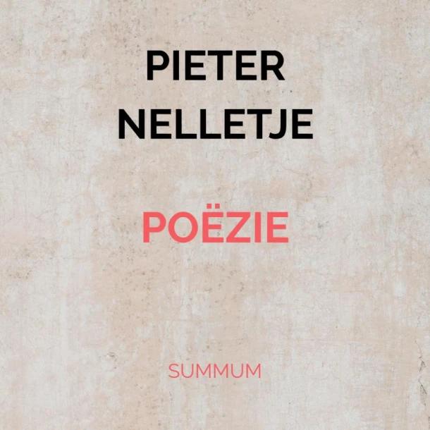 POĆZIE ā Pieter Nelletje ā boek cover