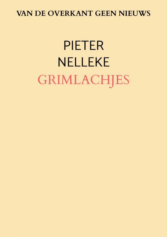 GRIMLACHJES – Elle Werners – boek cover