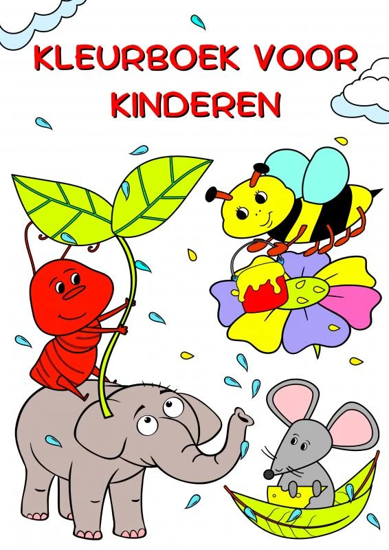 Kleurboek voor Kinderen – Maryan Ben – boek cover