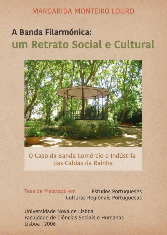 A Banda Filarmónica: um Retrato Social e Cultural – Margarida M Monteiro Louro – boek cover