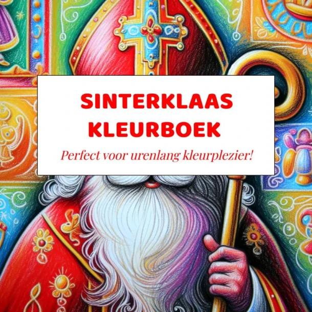 Sinterklaas Kleurboek – Andries B.V. – boek cover