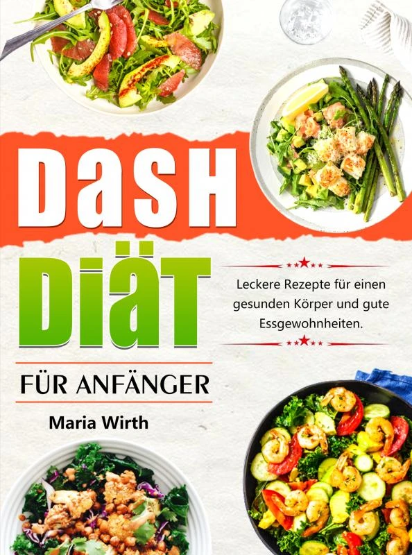 DASH Diät für Anfänger – Martina Herman – boek cover