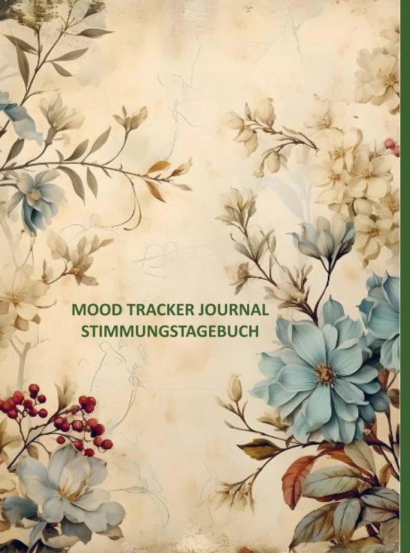 Mood Tracker Journal :Stimmungstagebuch – Sabrina J – boek cover
