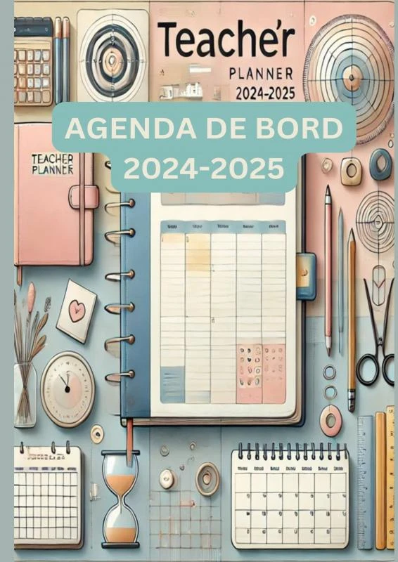 Agenda de Bord 2024-2025 – Katzi, Becker – boek cover
