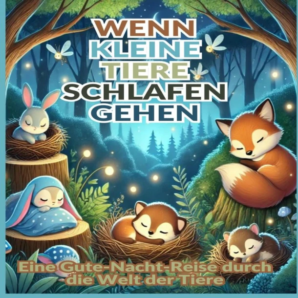 Wenn kleine Tiere schlafen gehen – Mia Himmelsstern – boek cover