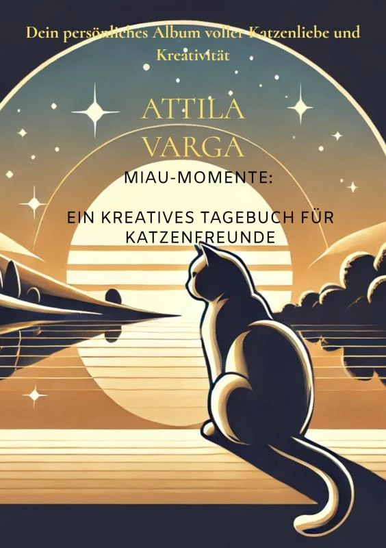Miau-Momente: Ein kreatives Tagebuch für Katzenfreunde – Attila Varga – boek cover