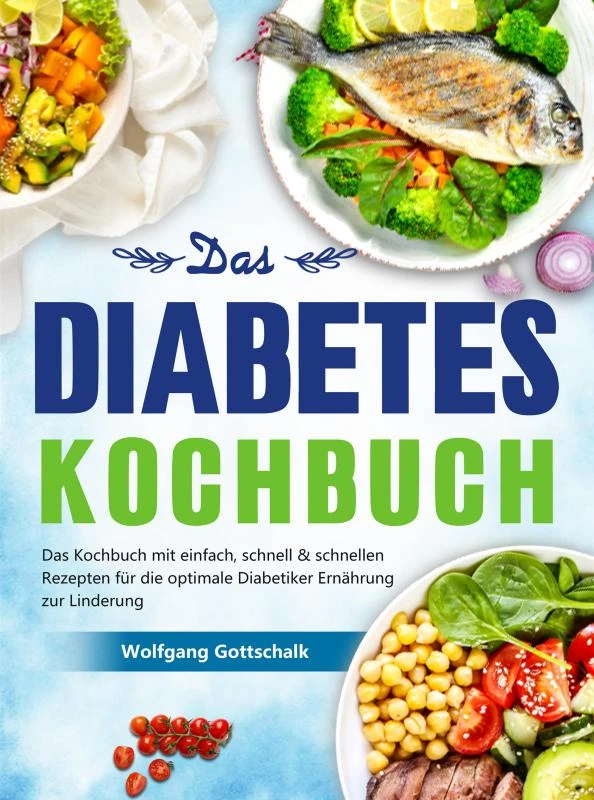 Das Diabetes Kochbuch – Wolfgang Gottschalk – boek cover