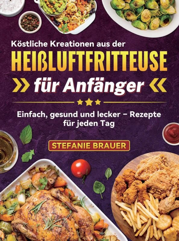 Köstliche Kreationen aus der Heißluftfritteuse für Anfänger – Stefanie Brauer – boek cover