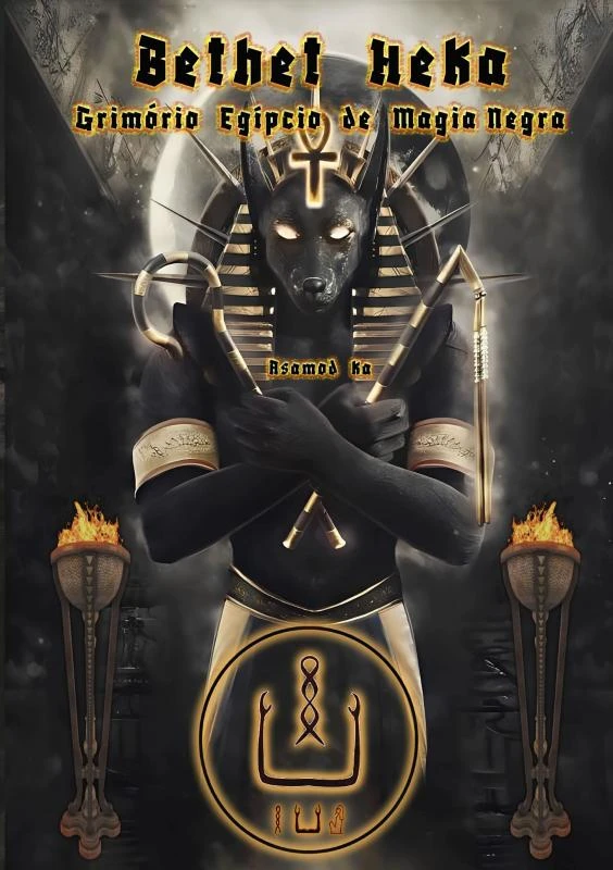 Bethet Heka- Grimorio Egipcio de Magia Negra – Asamod Ka – boek cover