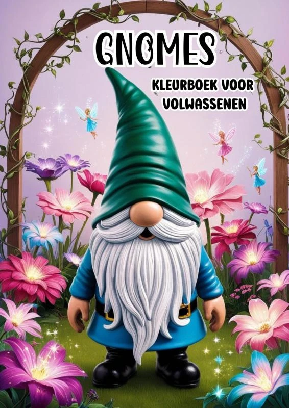 Gnomes - Kleuren voor Volwassenen – Kleurboeken Voor Volwassenen – boek cover