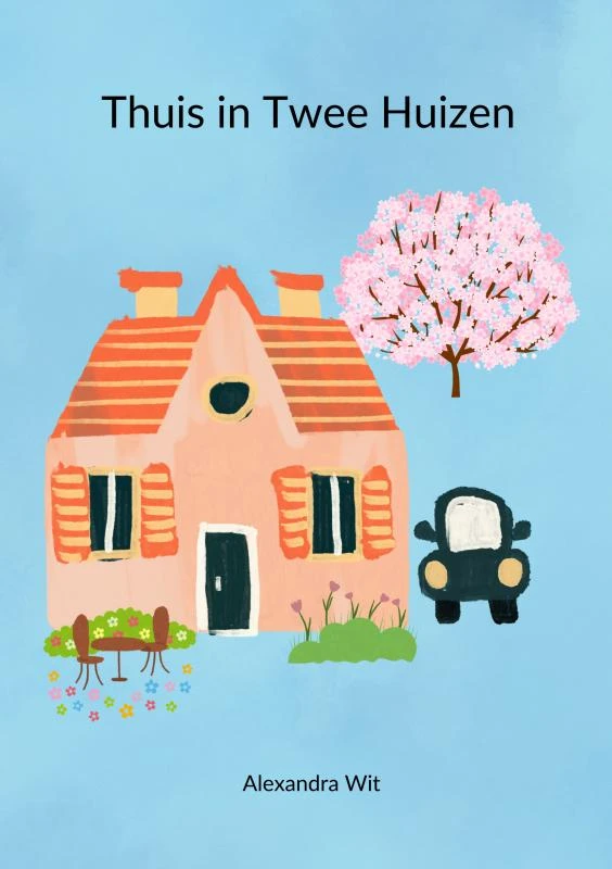 Thuis in Twee Huizen – Alexandra Wit – boek cover