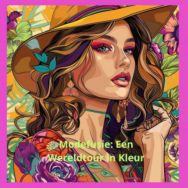 Modefusie: Een Wereldtour in Kleur – Tajesa For you – boek cover