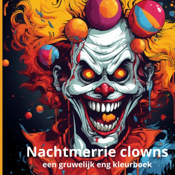 Nachtmerrie Clowns – Tajesa For you – boek cover